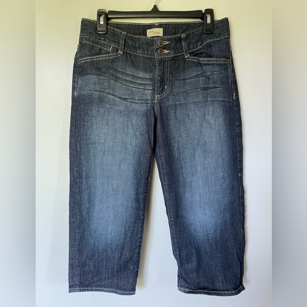 Gap Curvy Flair Cropped Jeans, Size 8/29